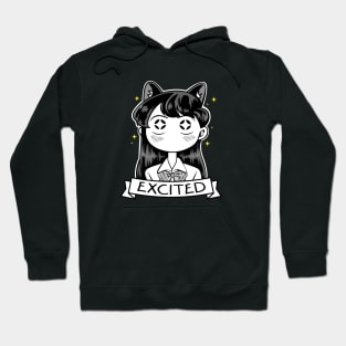 Komi-san is Excited Hoodie